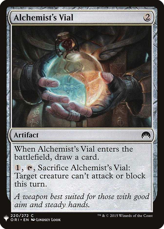 Alchemist's Vial [Mystery Booster] | Local Legends