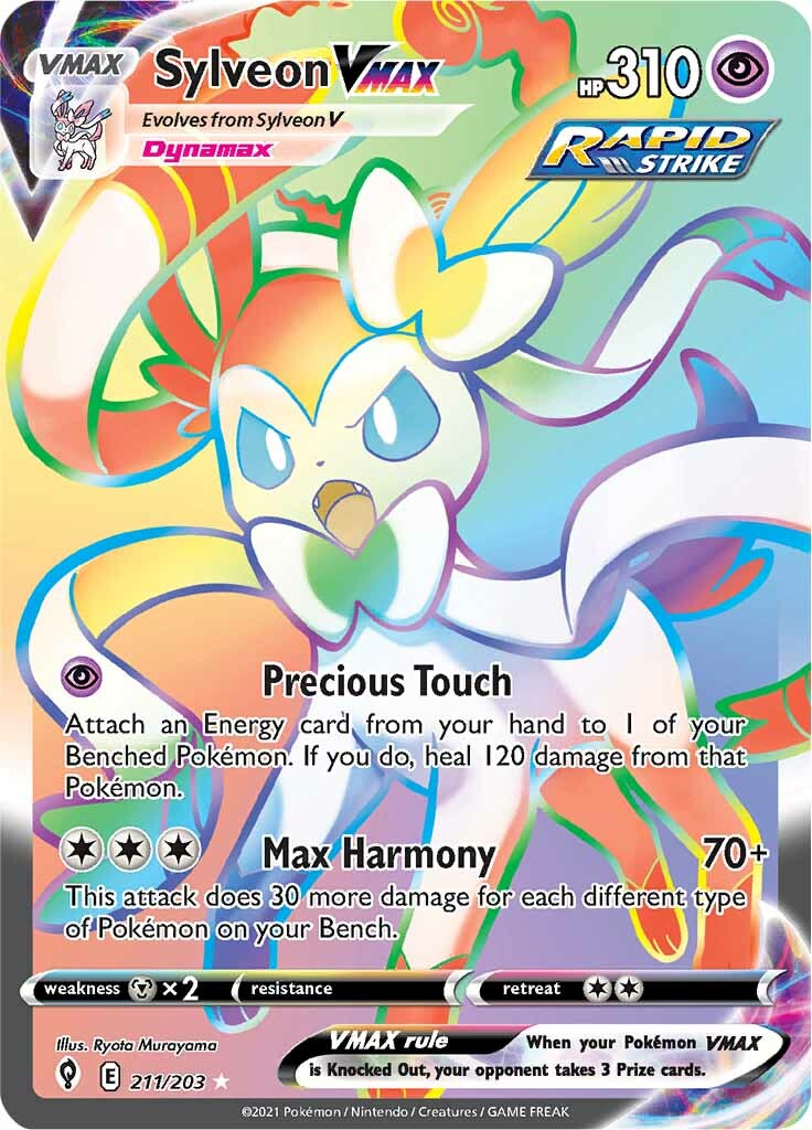 Sylveon VMAX (211/203) [Sword & Shield: Evolving Skies] | Golgari Games