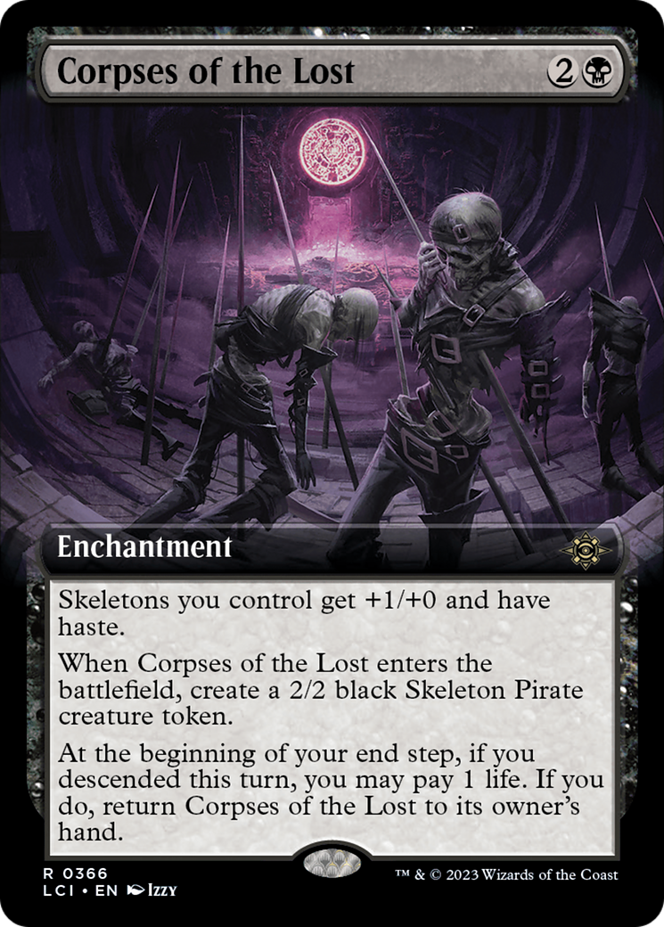 Corpses of the Lost (Extended Art) [The Lost Caverns of Ixalan] | Local Legends