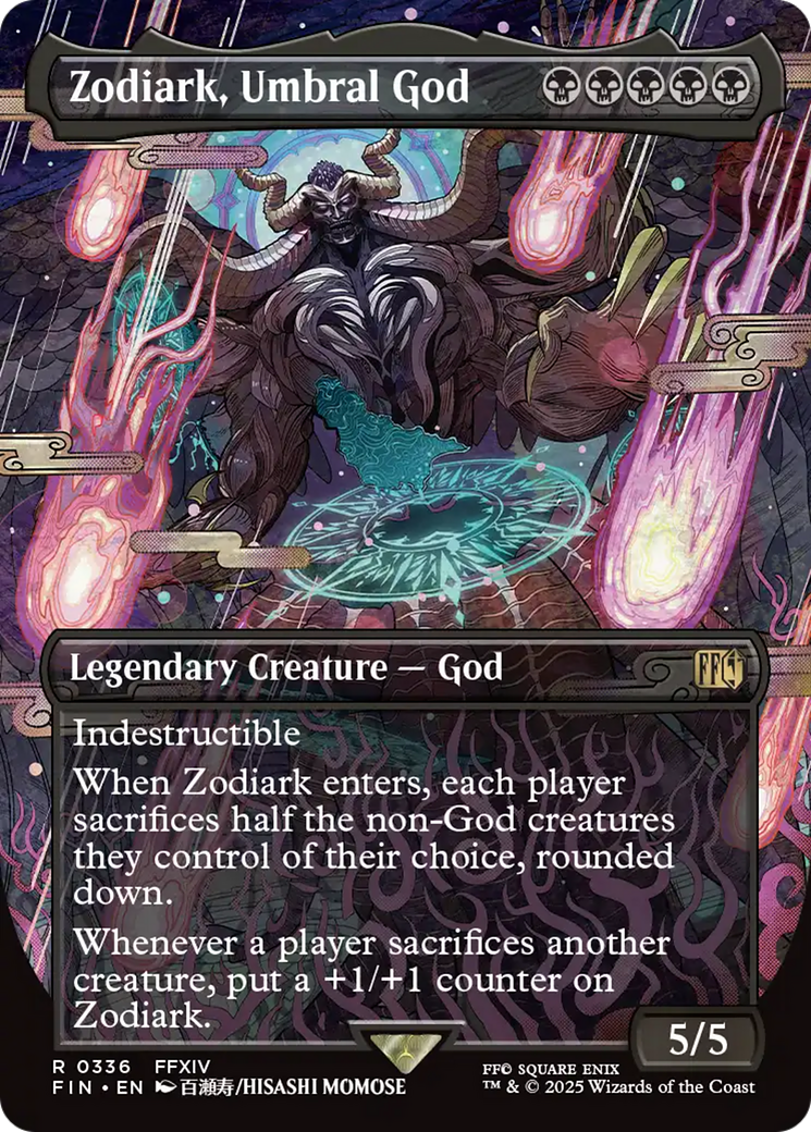 Zodiark, Umbral God (Borderless) [FINAL FANTASY] | Local Legends
