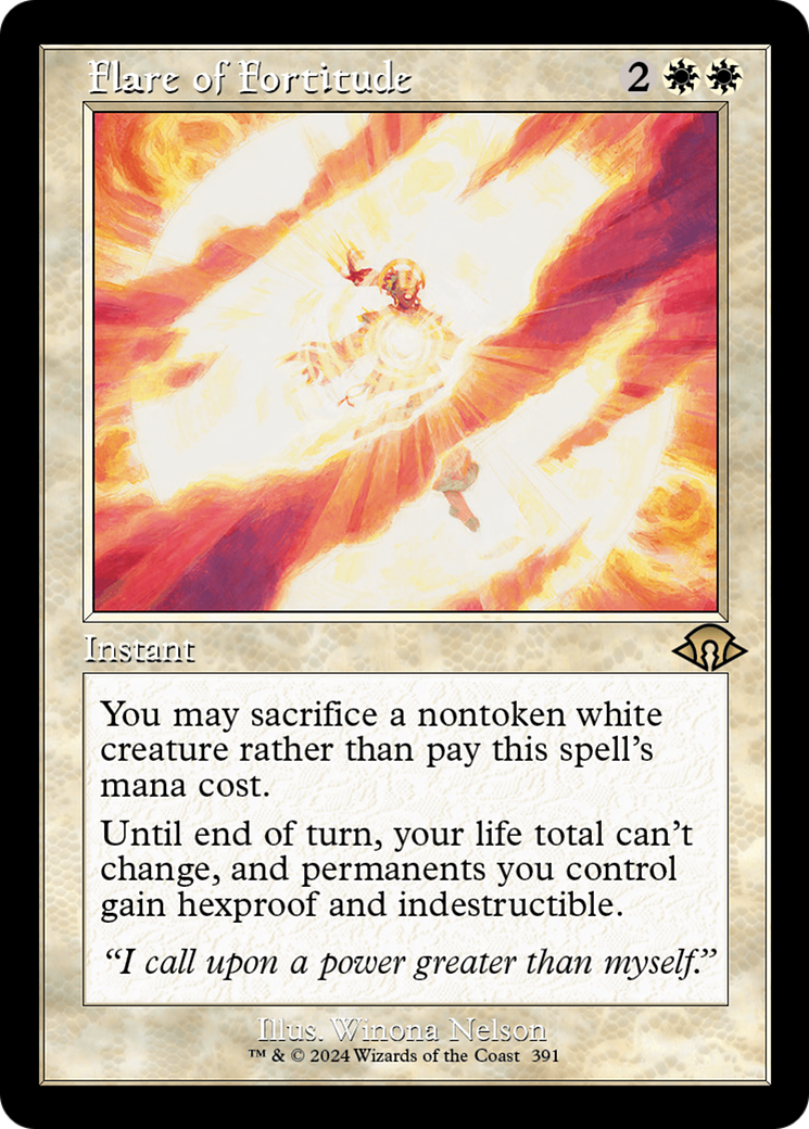 Flare of Fortitude (Retro) [Modern Horizons 3] | Local Legends