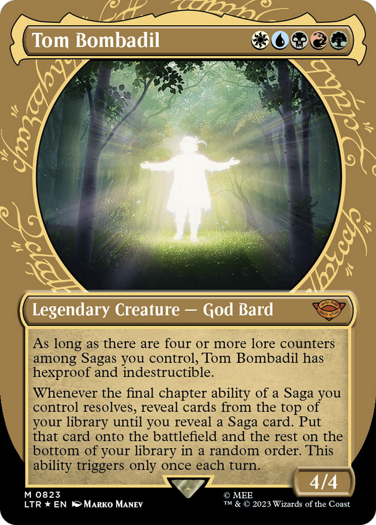 Tom Bombadil (Showcase) (Surge Foil) [The Lord of the Rings: Tales of Middle-Earth] | Golgari Games