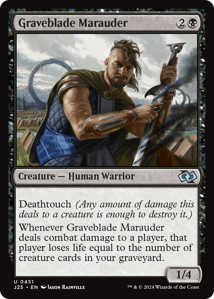 Graveblade Marauder [Foundations Jumpstart] | Local Legends