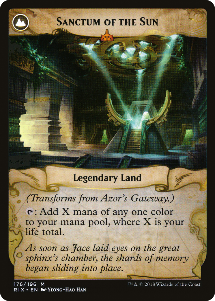 Azor's Gateway // Sanctum of the Sun [Secret Lair: From Cute to Brute] | Golgari Games