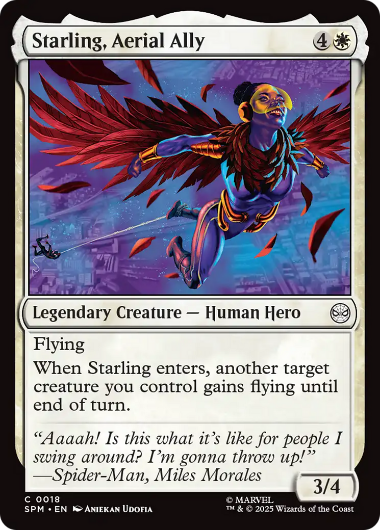 Starling, Aerial Ally [Marvel's Spider-Man] | Local Legends