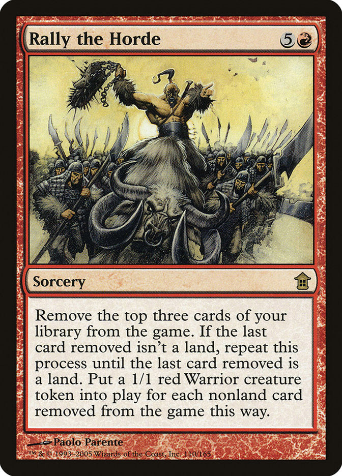 Rally the Horde [Saviors of Kamigawa] | Local Legends