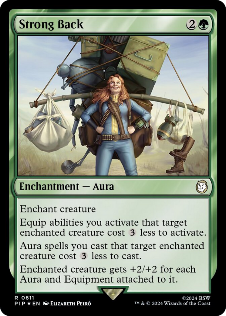 Strong Back (Surge Foil) [Fallout] | Local Legends