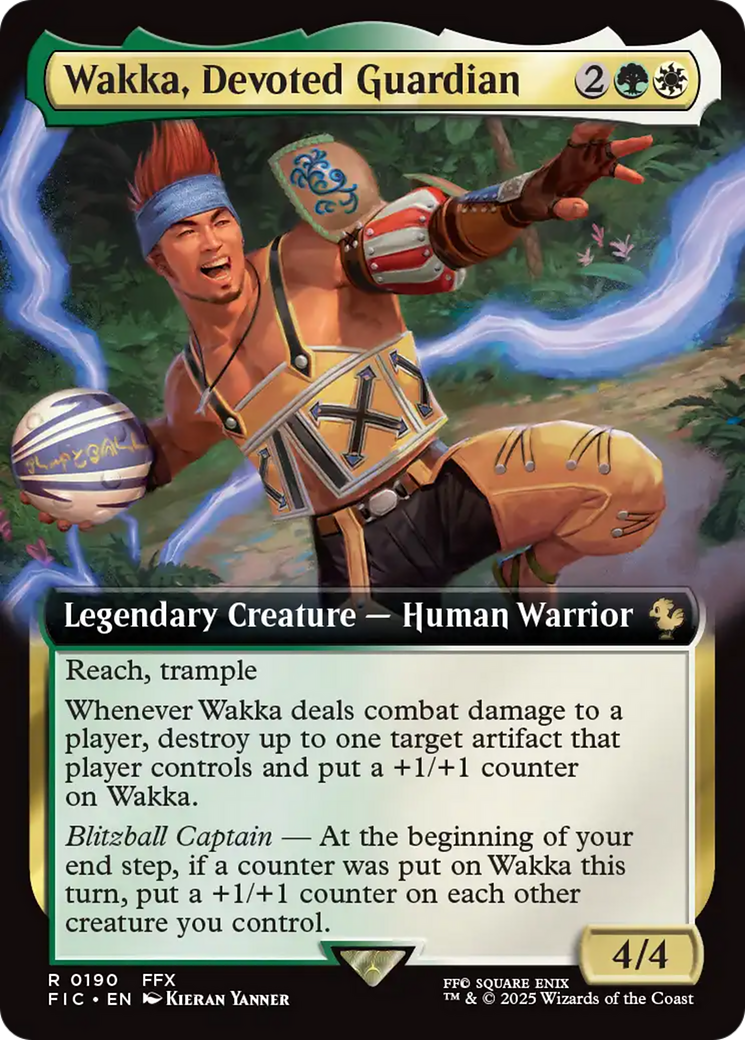 Wakka, Devoted Guardian (Extended Art) [FINAL FANTASY Commander] | Local Legends