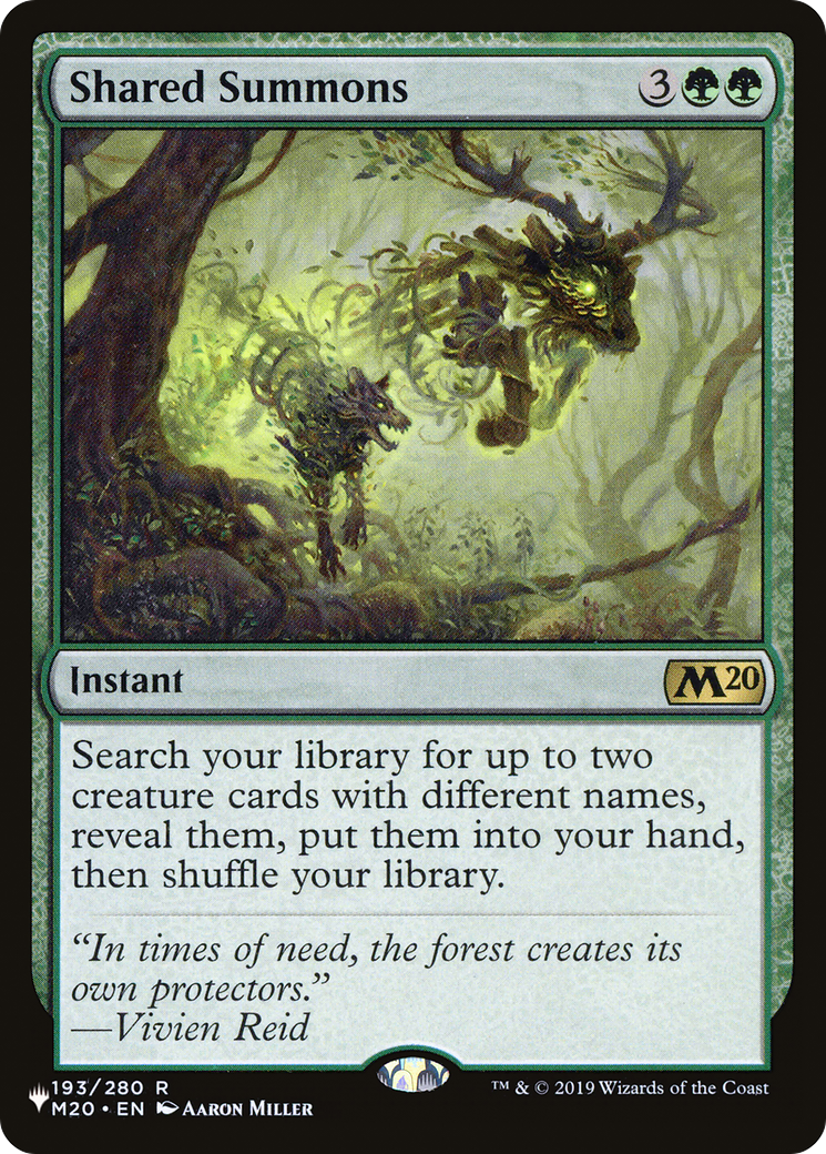 Shared Summons [The List] | Local Legends