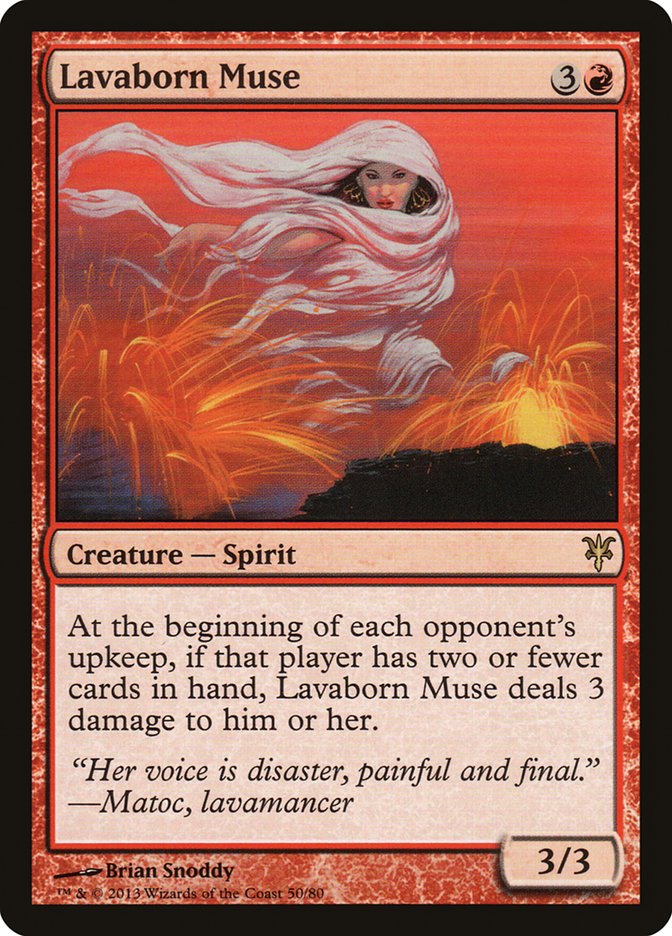 Lavaborn Muse [Duel Decks: Sorin vs. Tibalt] | Local Legends