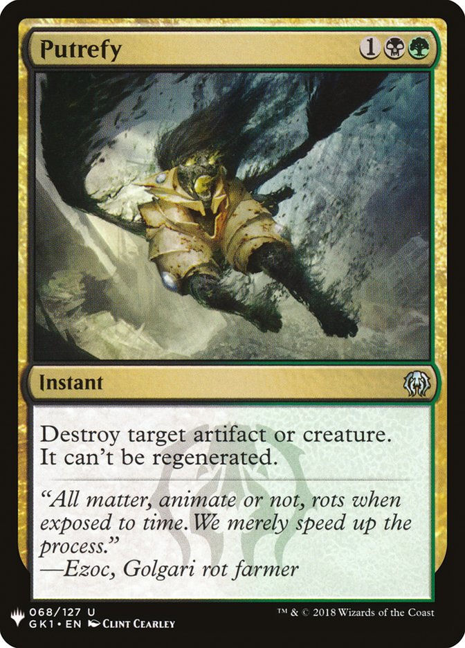 Putrefy [Mystery Booster] | Local Legends
