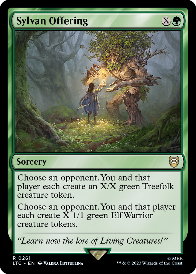 Sylvan Offering [The Lord of the Rings: Tales of Middle-Earth Commander] | Local Legends
