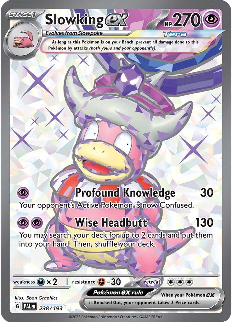 Slowking ex (238/193) [Scarlet & Violet: Paldea Evolved] | Golgari Games