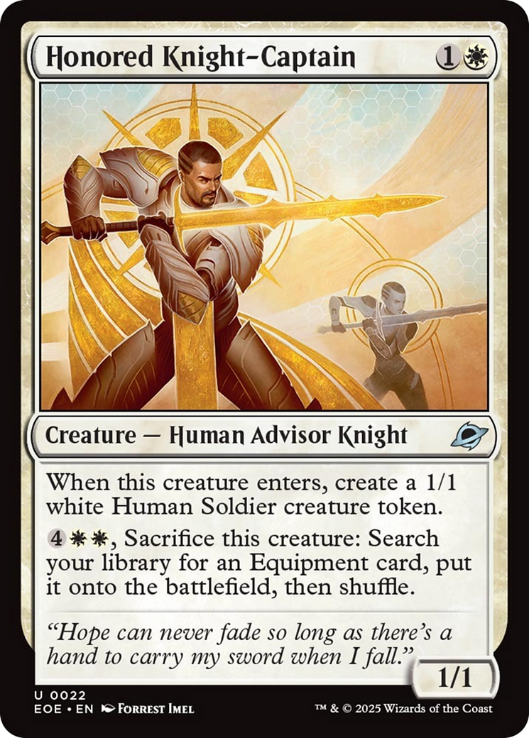 Honored Knight-Captain [Edge of Eternities] | Local Legends