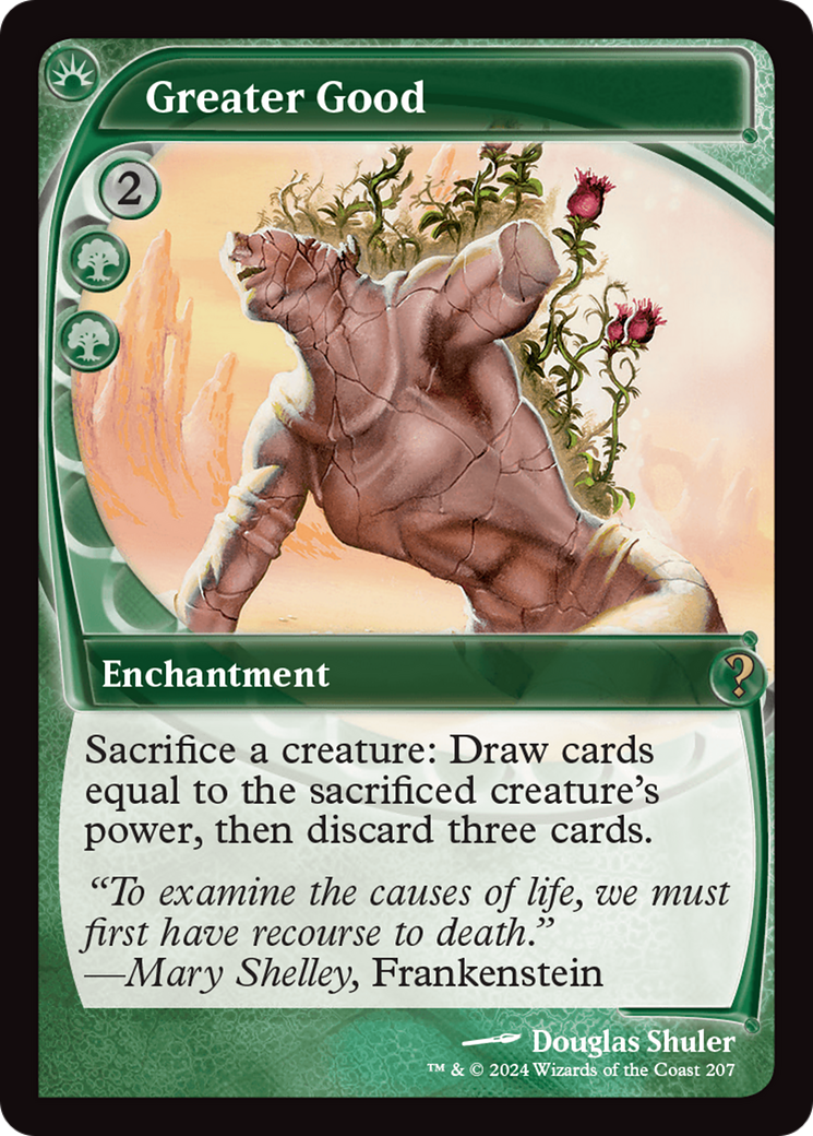 Greater Good (Future Sight) [Mystery Booster 2] | Local Legends