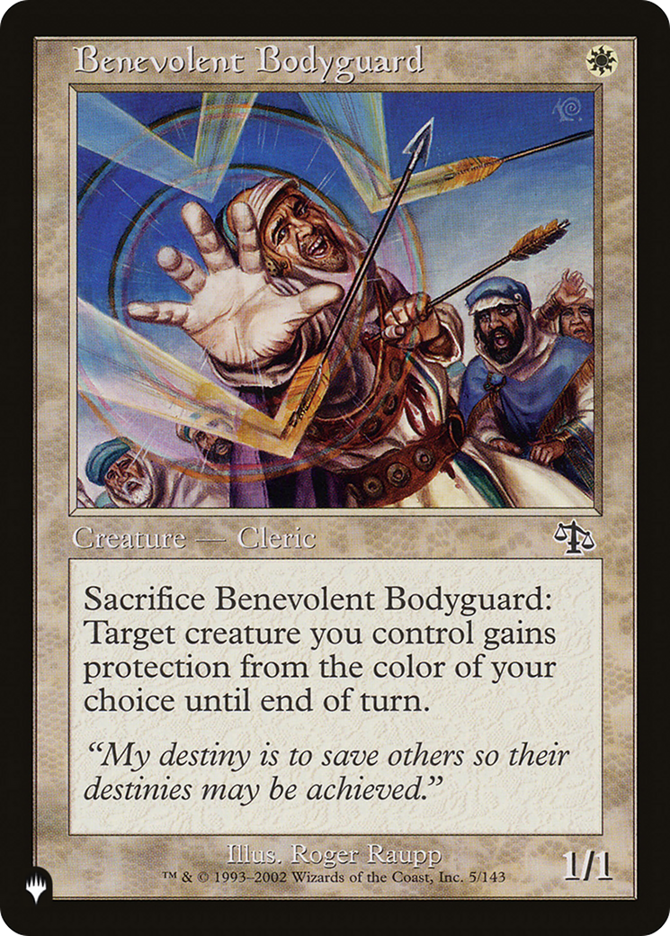 Benevolent Bodyguard [The List] | Local Legends