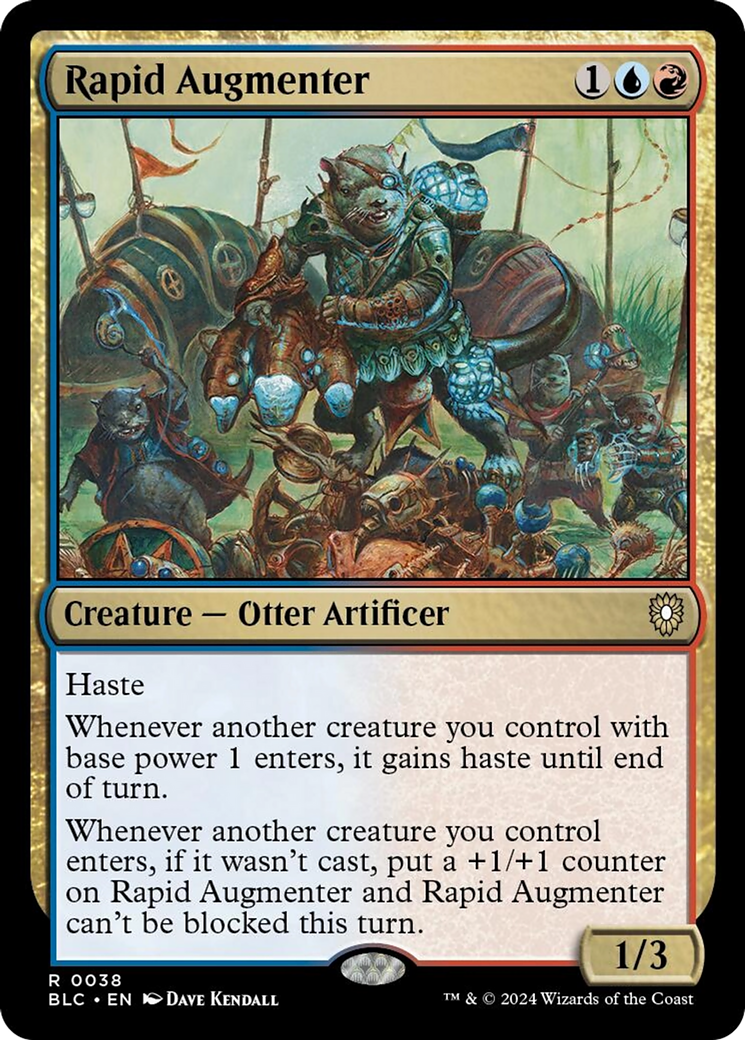 Rapid Augmenter [Bloomburrow Commander] | Local Legends