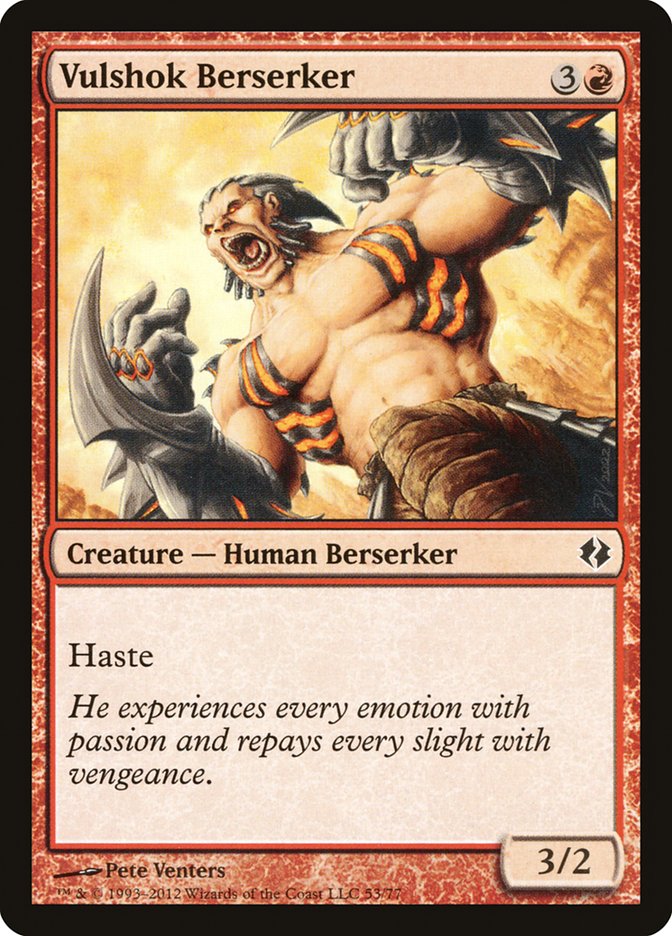 Vulshok Berserker [Duel Decks: Venser vs. Koth] | Local Legends