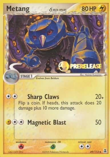 Metang (49/113) (Delta Species) (Prerelease Promo) [EX: Delta Species] | Local Legends