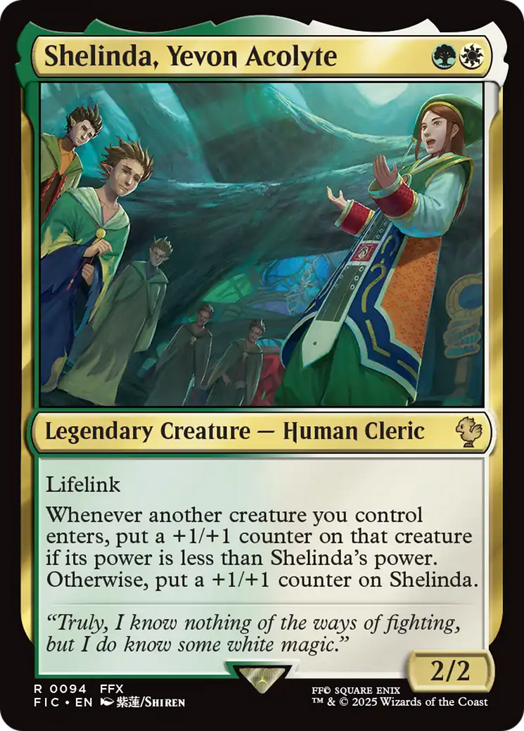Shelinda, Yevon Acolyte [FINAL FANTASY Commander] | Local Legends