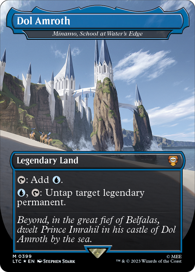 Dol Amroth - Minamo, School at Water's Edge (Surge Foil Realms and Relics) [The Lord of the Rings: Tales of Middle-Earth Commander] | Local Legends