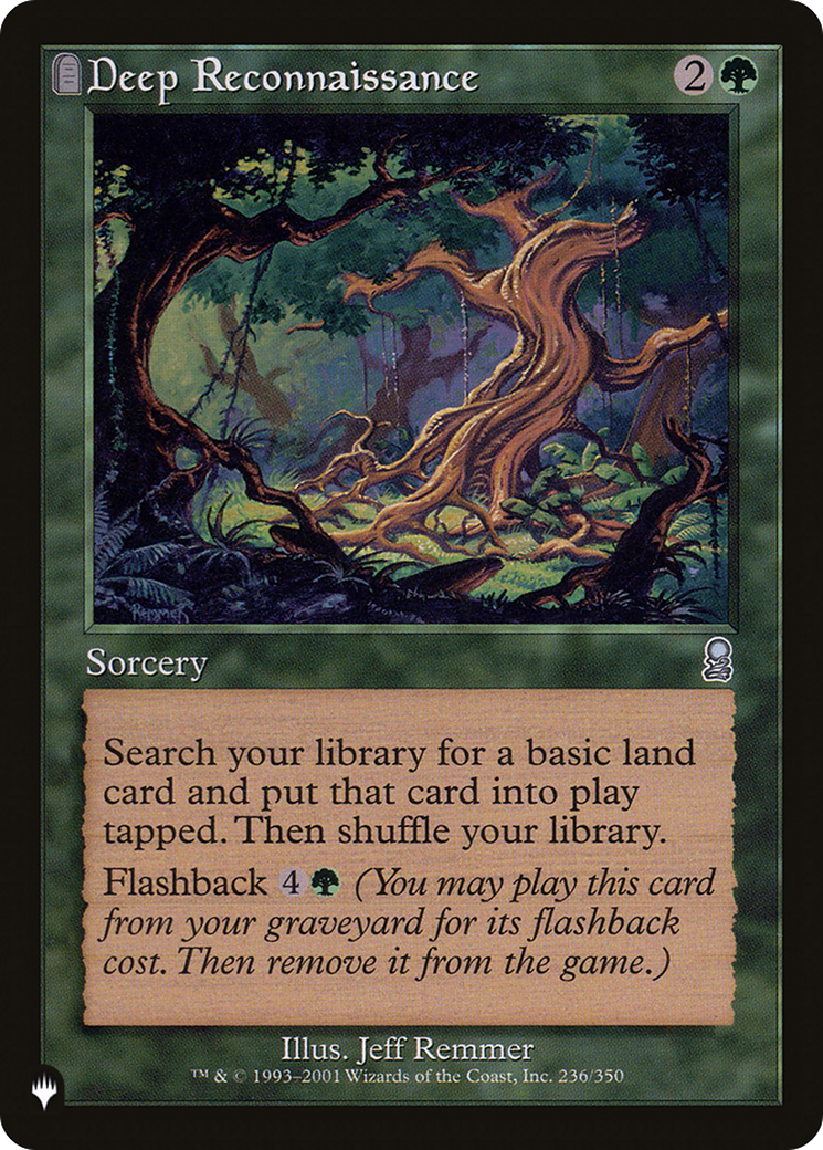 Deep Reconnaissance [The List] | Local Legends