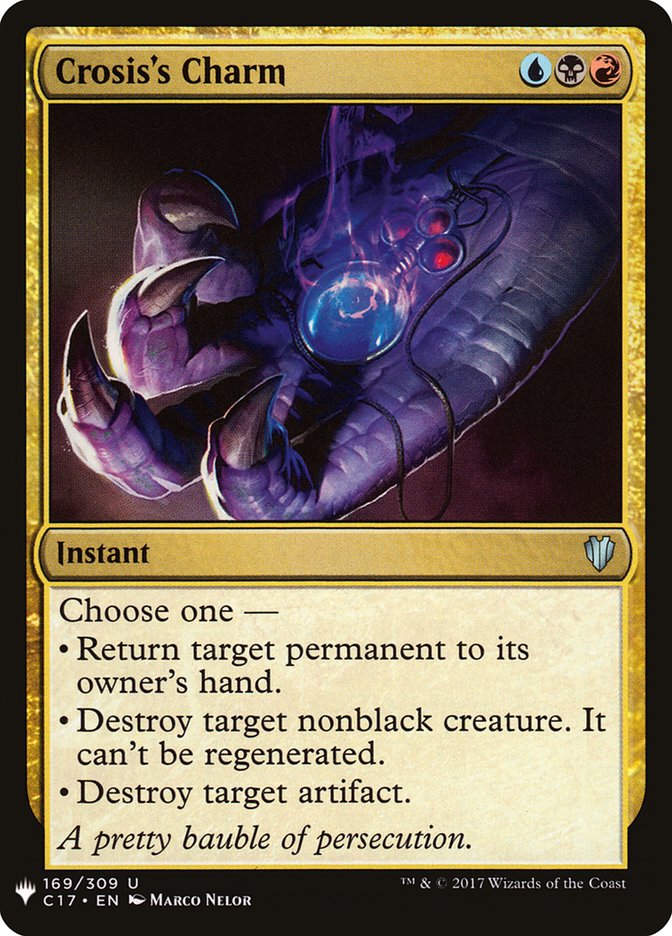 Crosis's Charm [Mystery Booster] | Local Legends