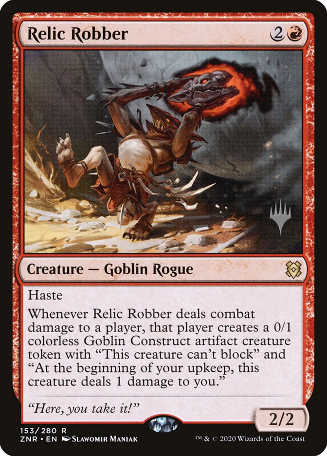 Relic Robber (Promo Pack) [Zendikar Rising Promos] | Local Legends