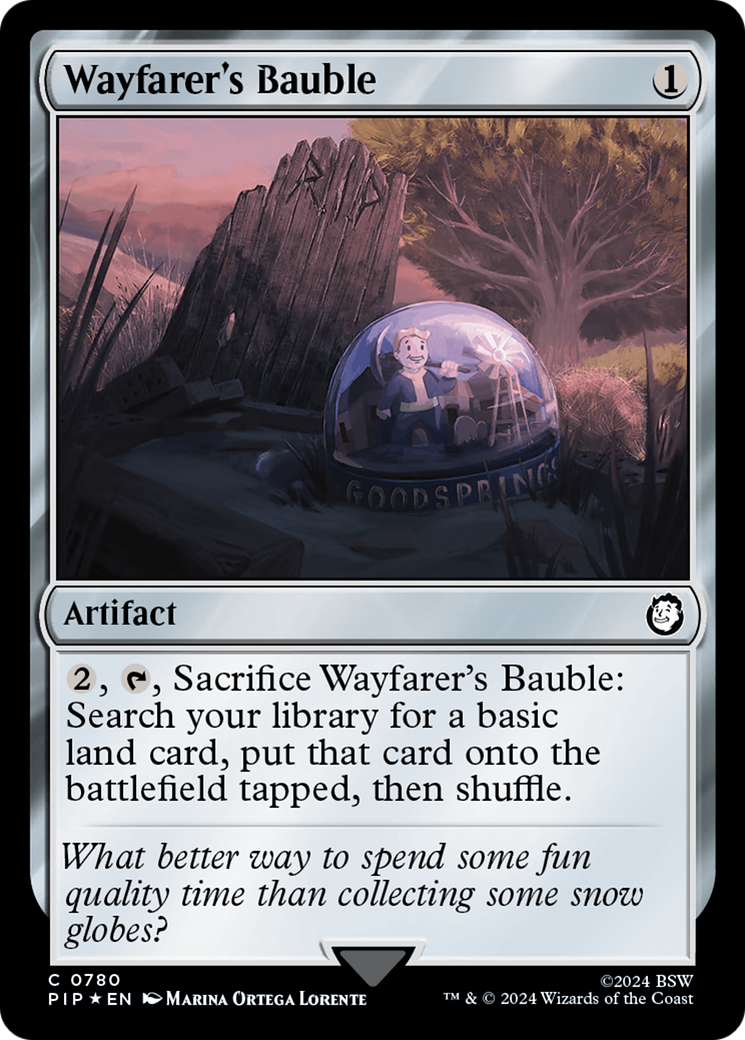 Wayfarer's Bauble (Surge Foil) [Fallout] | Golgari Games