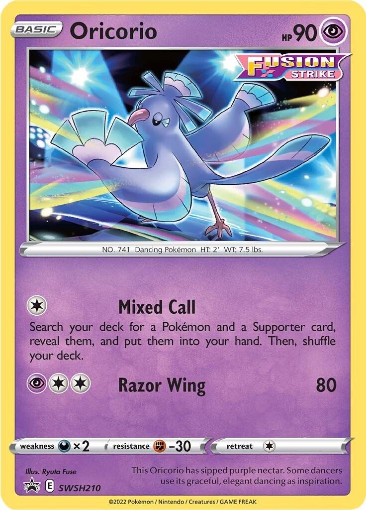 Oricorio (SWSH210) [Sword & Shield: Black Star Promos] | Local Legends