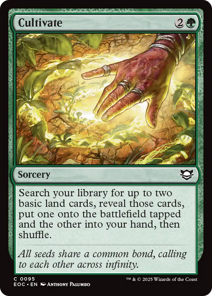 Cultivate [Edge of Eternities Commander] | Local Legends