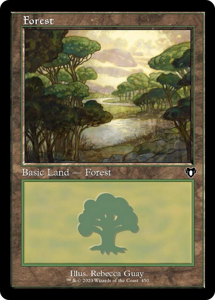 Forest (450) (Retro) [Commander Masters] | Local Legends
