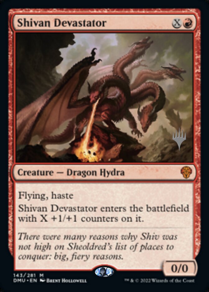 Shivan Devastator (Promo Pack) [Dominaria United Promos] | Golgari Games