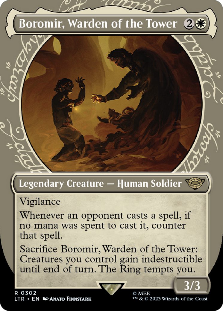 Boromir, Warden of the Tower (Showcase Ring Frame) [The Lord of the Rings: Tales of Middle-Earth] | Local Legends