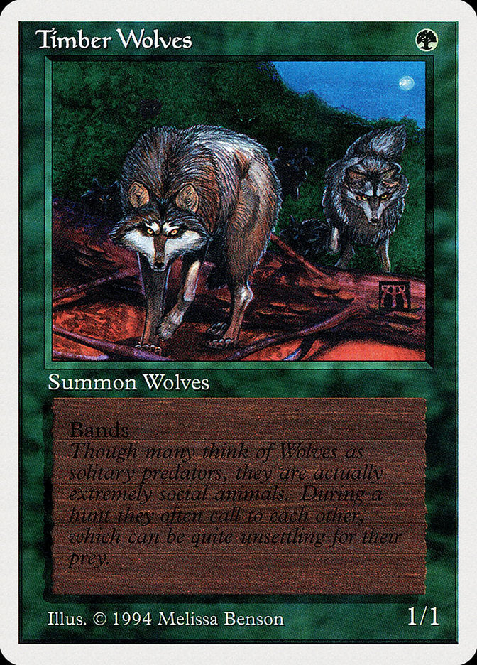 Timber Wolves [Summer Magic / Edgar] | Golgari Games