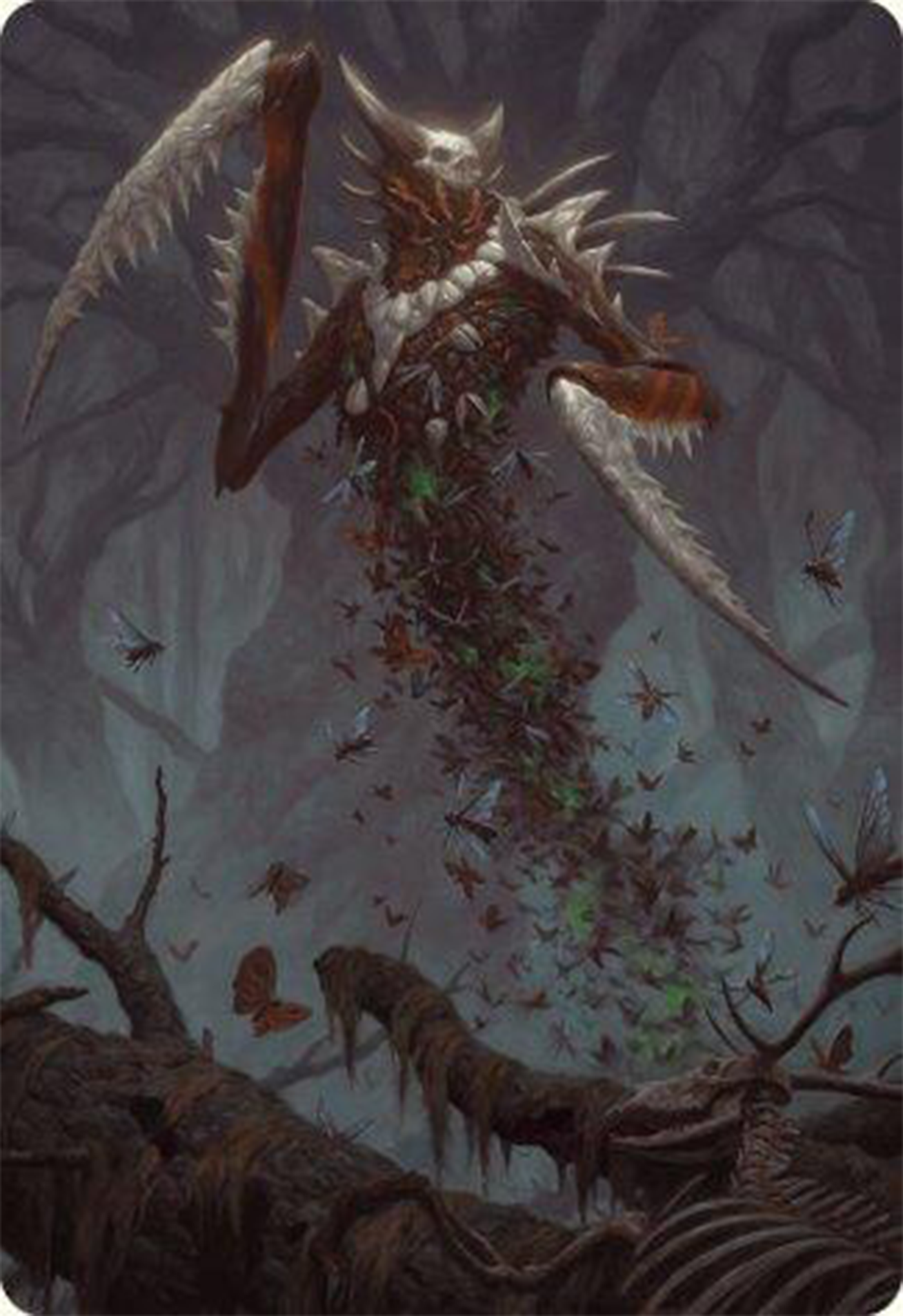 Grist, the Plague Swarm Art Card [Modern Horizons 3 Art Series] | Local Legends
