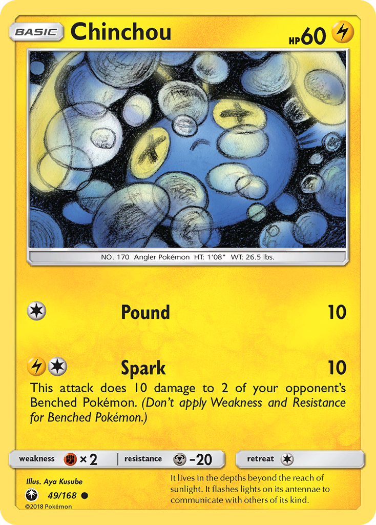 Chinchou (49/168) [Sun & Moon: Celestial Storm] | Local Legends