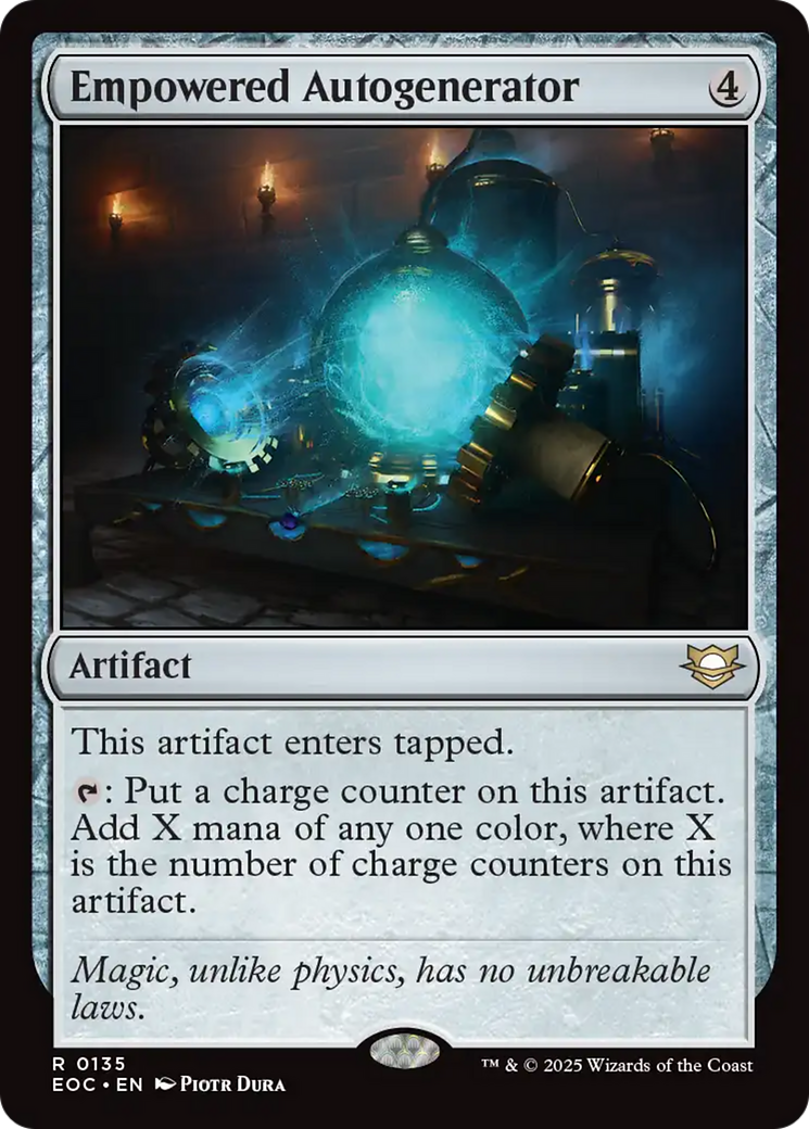 Empowered Autogenerator [Edge of Eternities Commander] | Local Legends