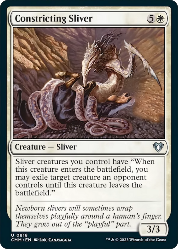 Constricting Sliver [Commander Masters] | Local Legends