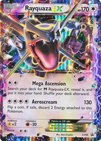 Rayquaza EX (XY69) (Jumbo Card) [XY: Black Star Promos] | Golgari Games