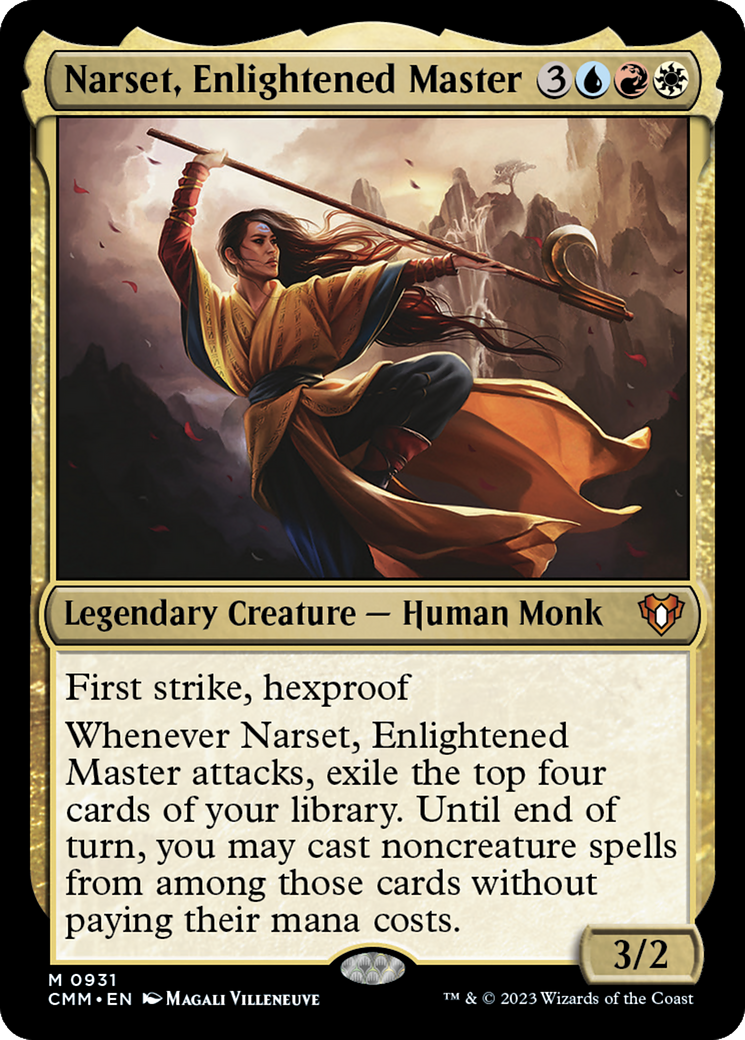 Narset, Enlightened Master [Commander Masters] | Local Legends