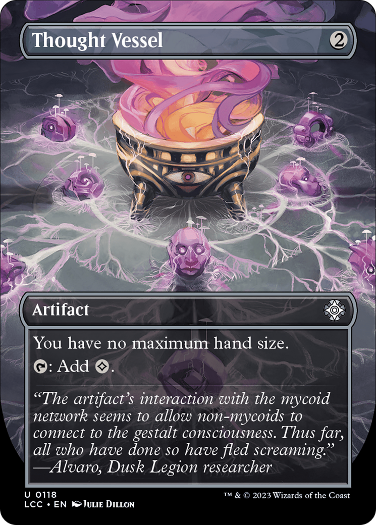 Thought Vessel (Borderless) [The Lost Caverns of Ixalan Commander] | Local Legends