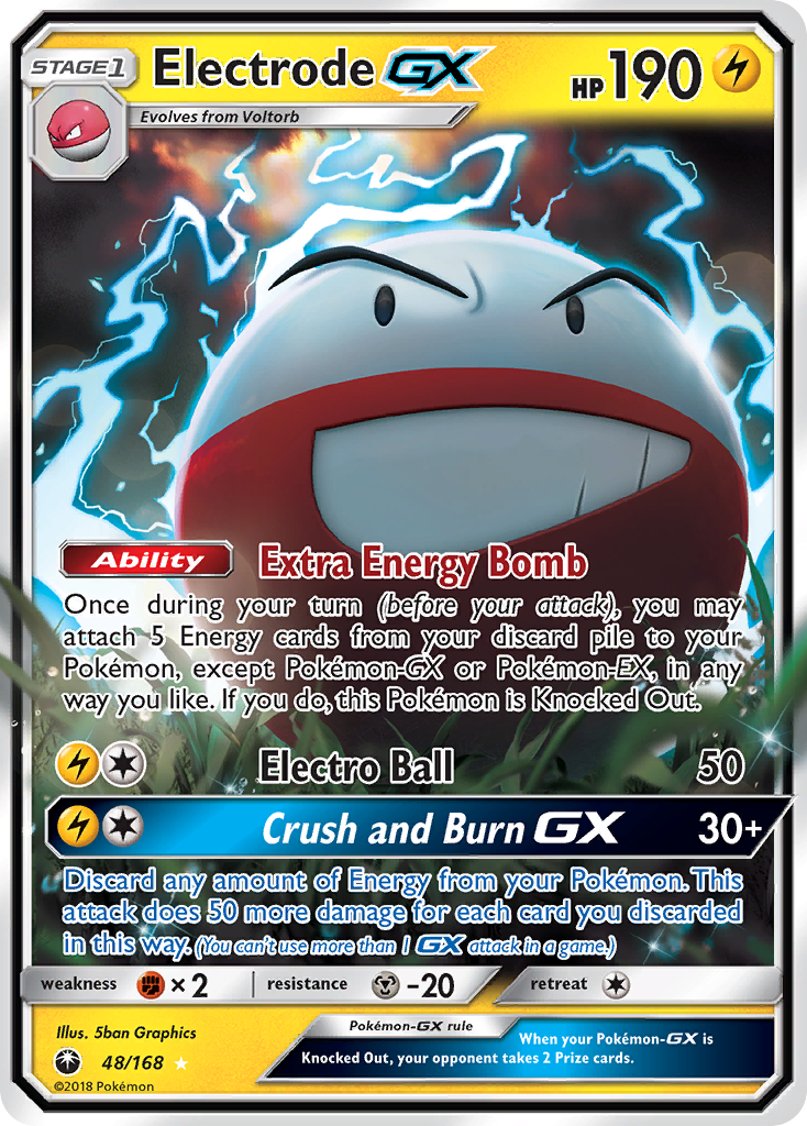 Electrode GX (48/168) [Sun & Moon: Celestial Storm] | Local Legends