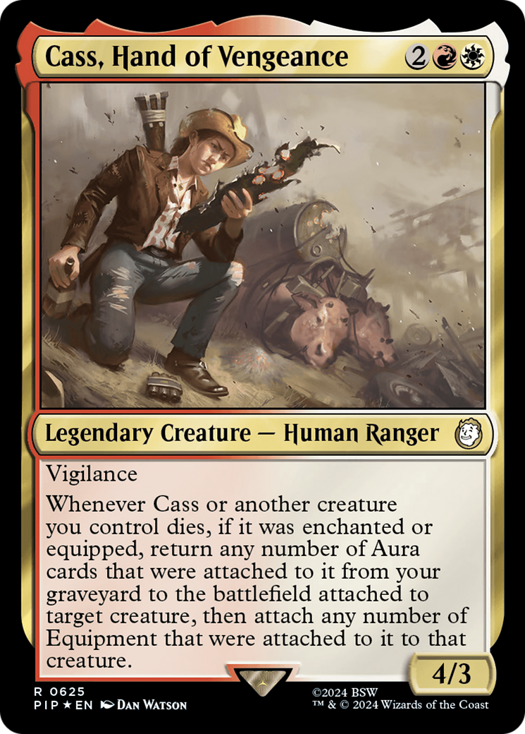 Cass, Hand of Vengeance (Surge Foil) [Fallout] | Golgari Games