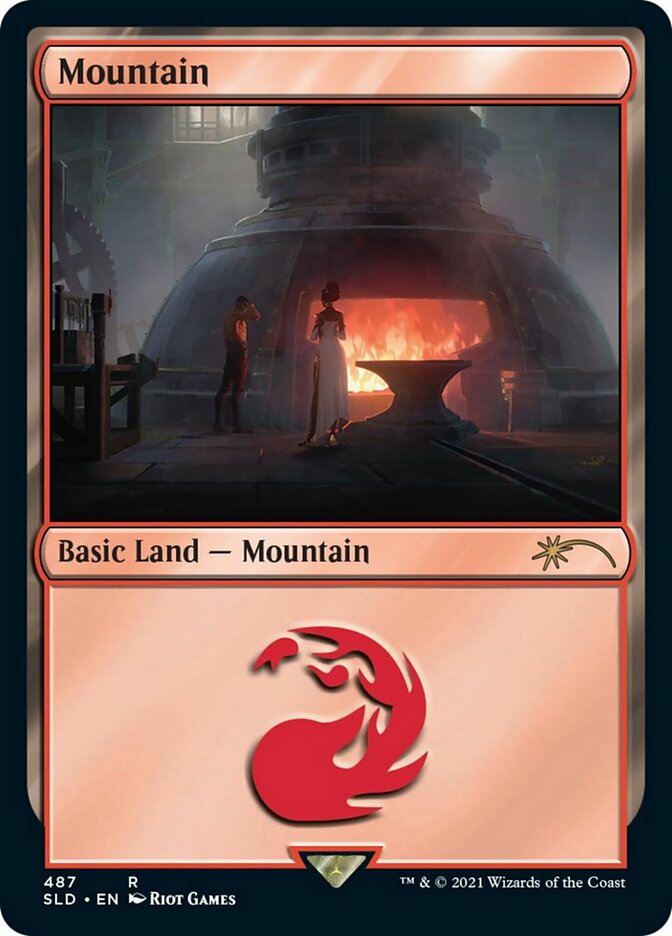 Mountain (487) [Secret Lair Drop Series] | Local Legends