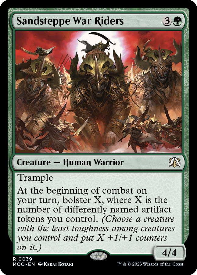 Sandsteppe War Riders [March of the Machine Commander] | Local Legends