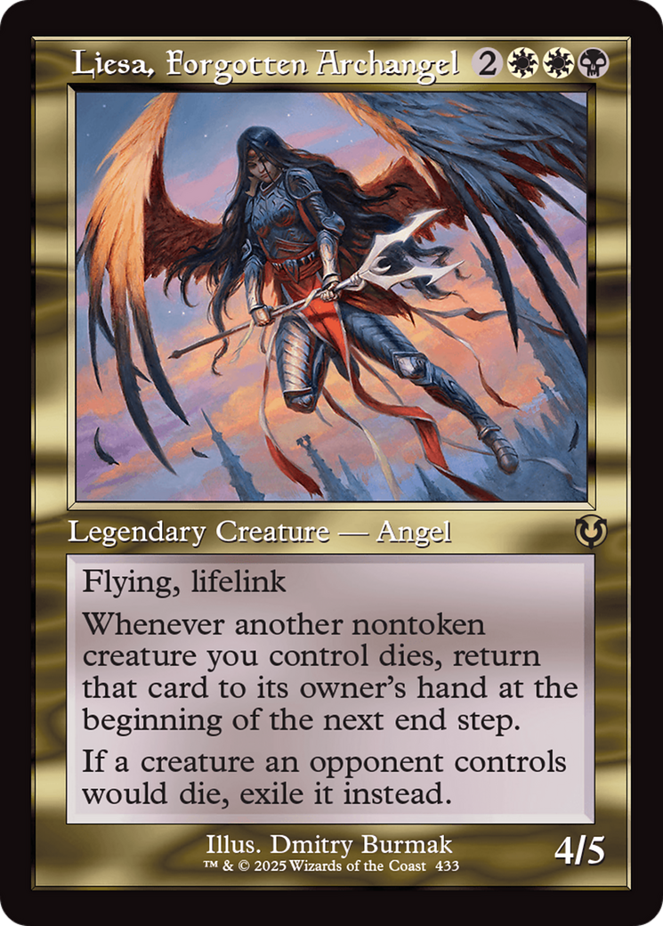 Liesa, Forgotten Archangel (Retro Frame) [Innistrad Remastered] | Local Legends