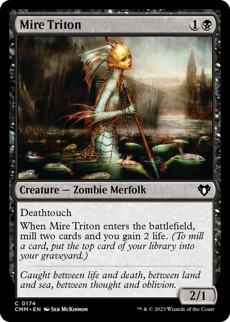 Mire Triton [Commander Masters] | Golgari Games