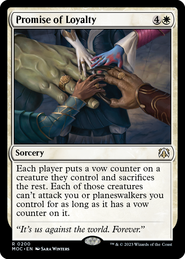Promise of Loyalty [March of the Machine Commander] | Local Legends