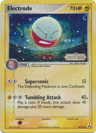 Electrode (32/92) (Stamped) [EX: Legend Maker] | Local Legends